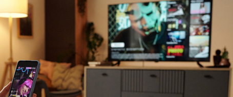 Free cable TV and personal phone in resident rooms