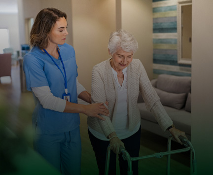 Resident receiving long-term nursing care at Pawling