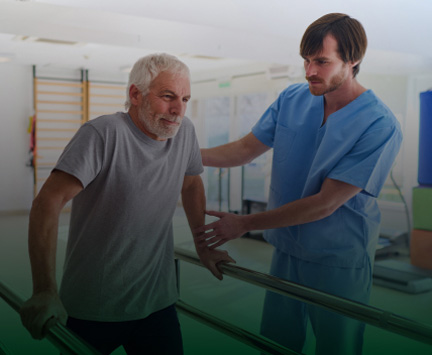 Rehabilitation therapy session at Pawling Rehabilitation and Nursing Center